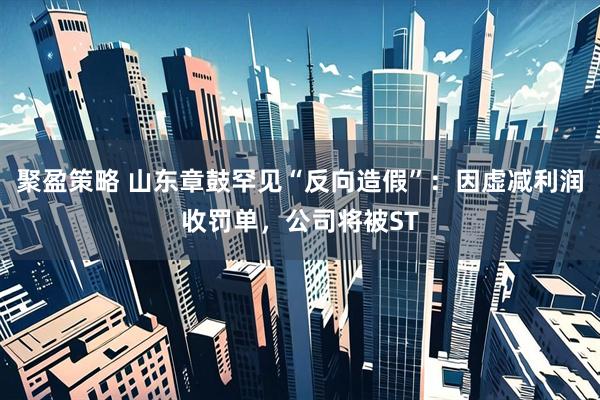 聚盈策略 山东章鼓罕见“反向造假”：因虚减利润收罚单，公司将被ST
